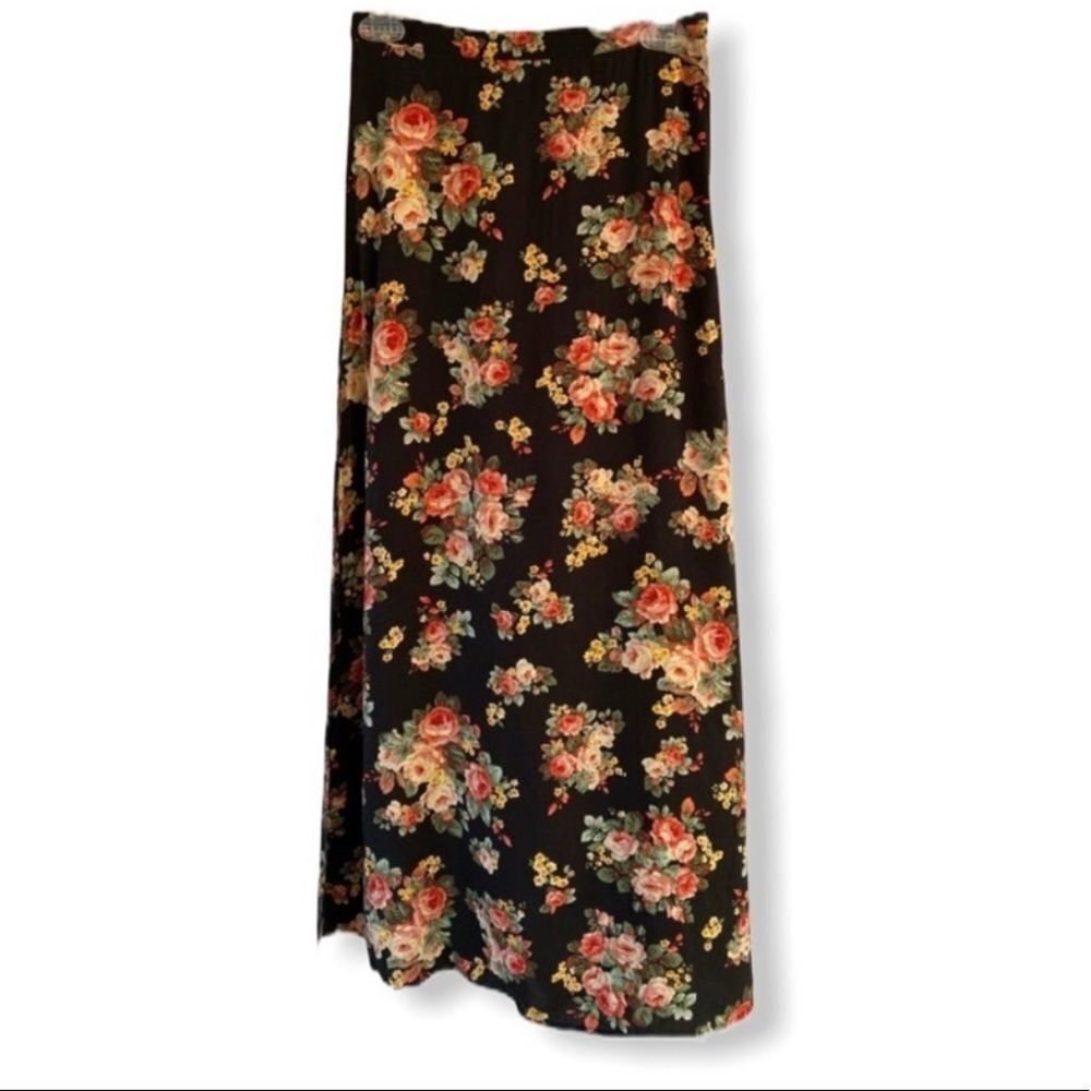 Forever 21 Floral Maxi Skirt